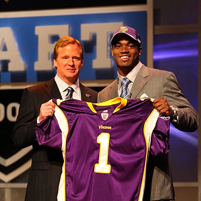 Adrian Peterson thought he would be drafted by Arizona Cardinals