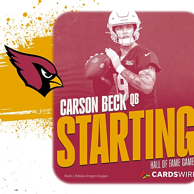 Carsen Beck to start Hall of Fame Game for Arizona Cardinals