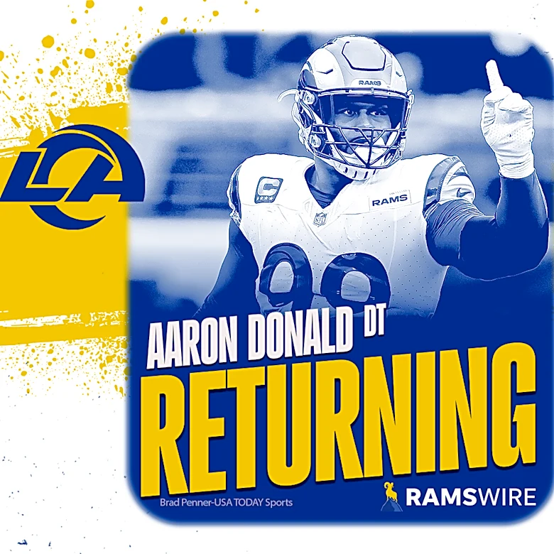 Aaron Donald returning to LA Rams in 2026 to terrorize NFC West