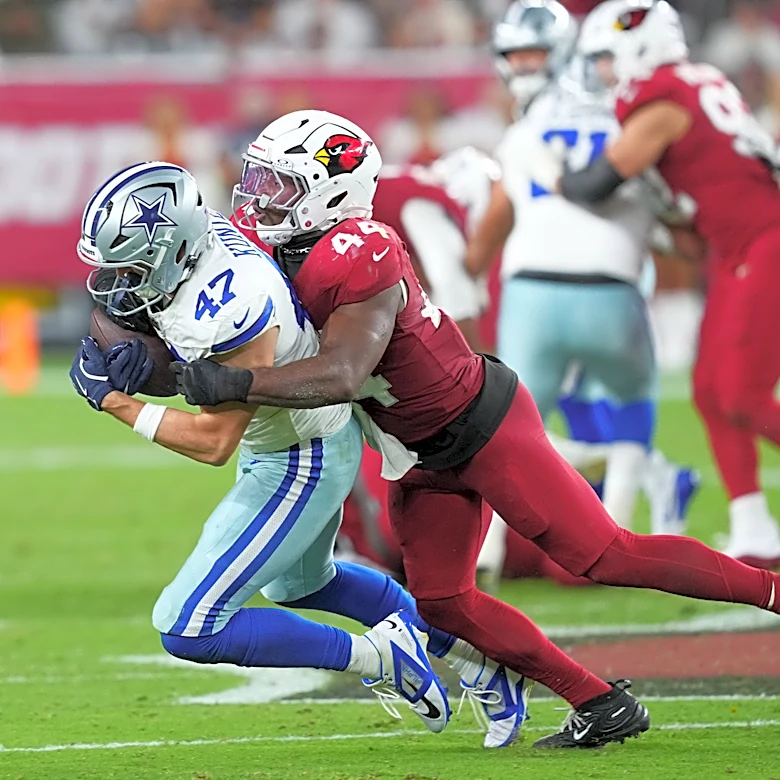 Tennessee Titans claimed former Arizona Cardinals LB Owen Pappoe off waivers
