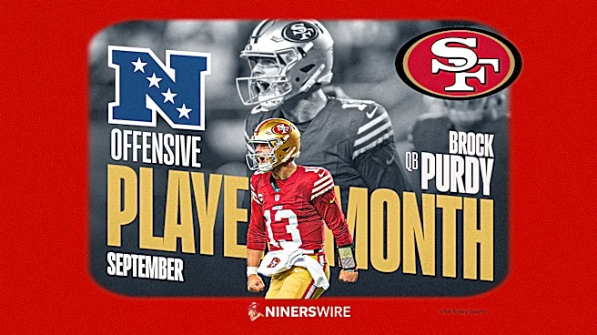 49ers QB Brock Purdy honored after 4-TD performance vs. Cardinals
