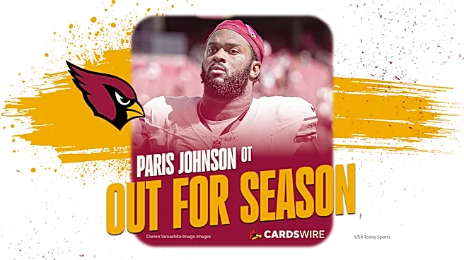 Arizona Cardinals LT Paris Johnson out for season with biceps injury