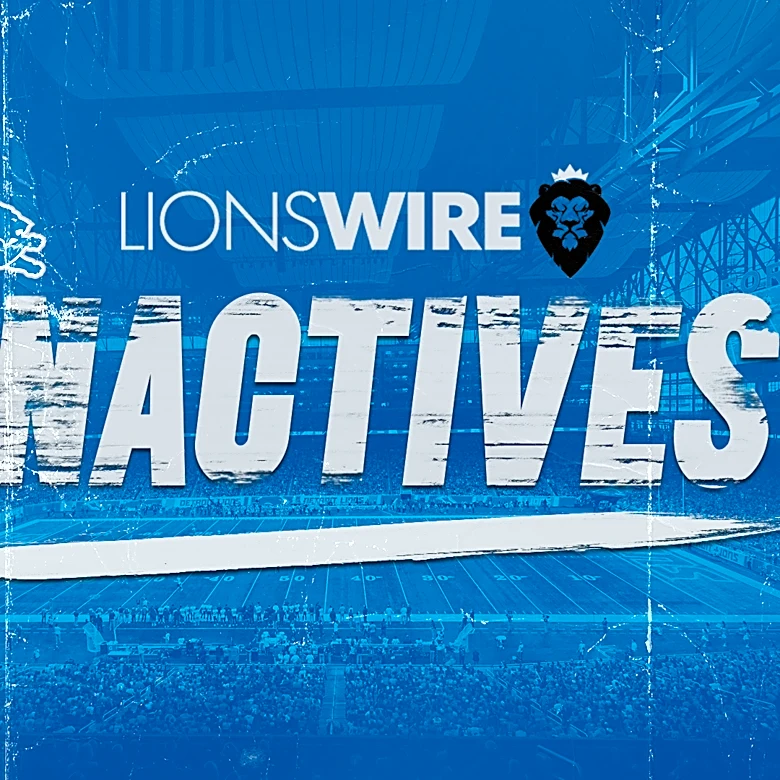 Detroit Lions inactive list: DT Tyleik Williams to play vs. Cardinals