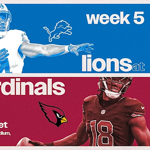 Detroit Lions at Arizona Cardinals Week 5 live updates, scoring, highlights