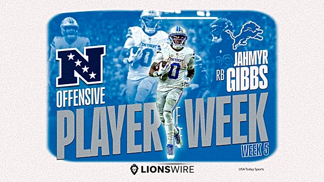 Lions RB Jahmyr Gibbs wins award after big game vs. Cardinals