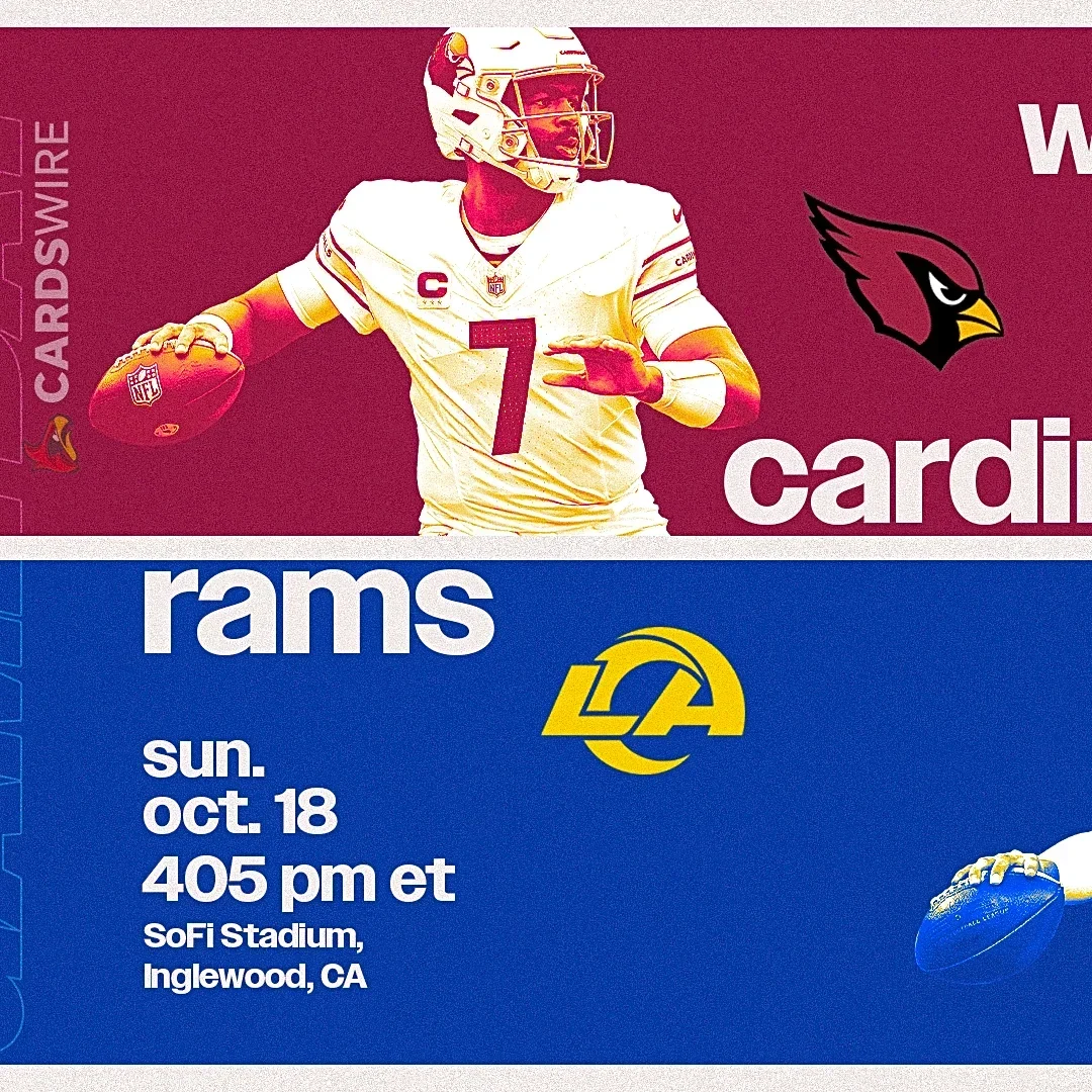 What TV channel is Cardinals vs. Rams on today? Time, TV schedule for Week 6 game?