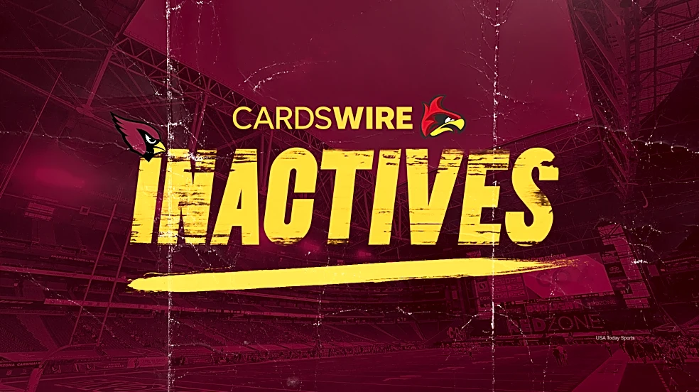 Arizona Cardinals inactives: Jeremiyah Love out, Budda Baker to play