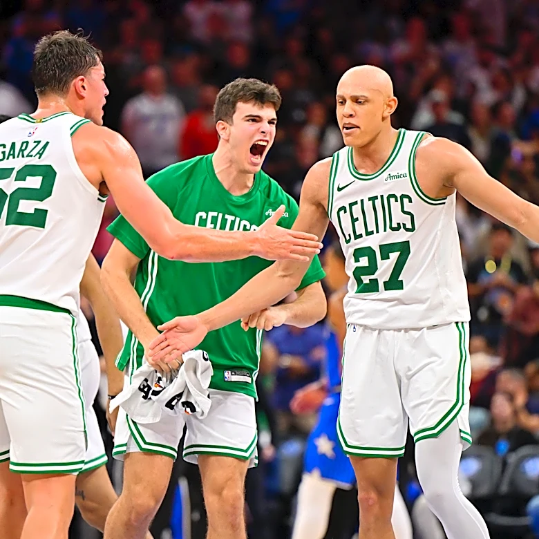Who plays most for Boston Celtics: Jordan Walsh, Hugo Gonzalez, or Baylor Scheierman?