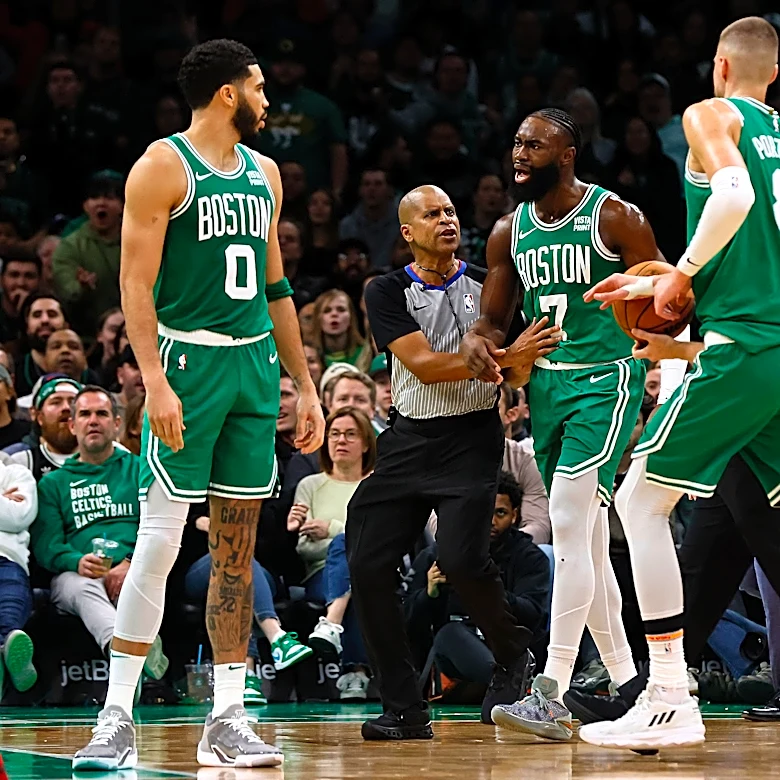 What was with the analytics that came up in the Boston Celtics Jaylen Brown trade saga?