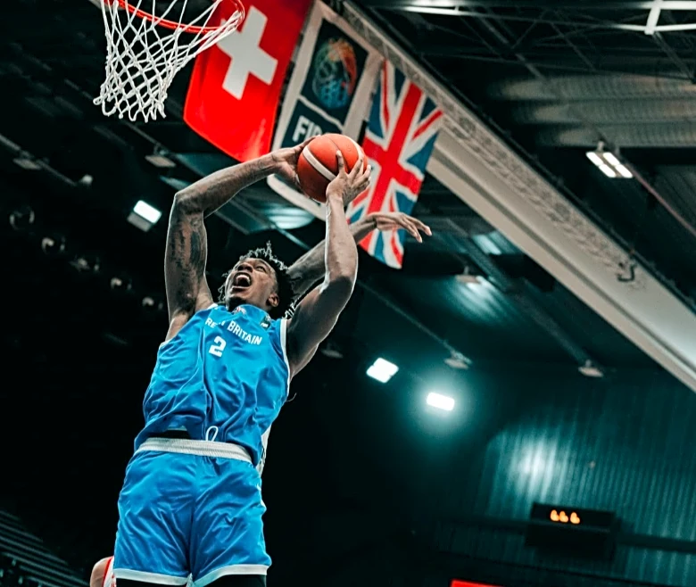 Celtics big Amari Williams helps Great Britain beat Switzerland 110-75 in FIBA play