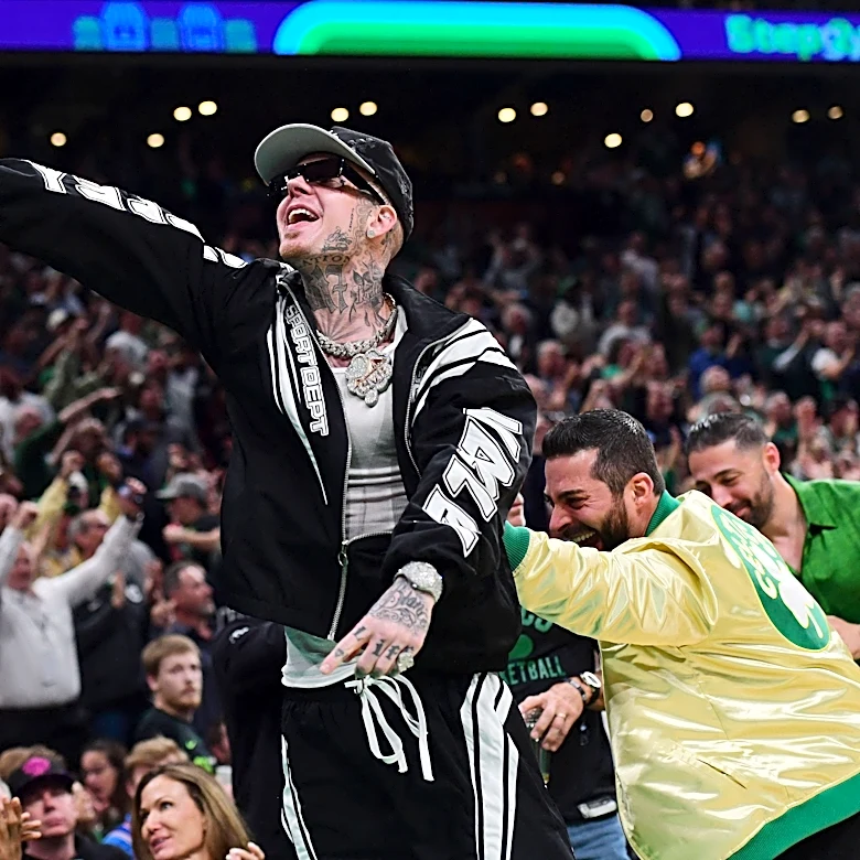Local rap icon Millys appears at Jaylen Brown 741 Frequency Fest Boston Celtics goodbye party