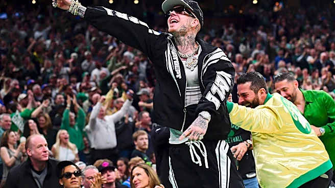 Local rap icon Millys appears at Jaylen Brown 741 Frequency Fest Boston Celtics goodbye party