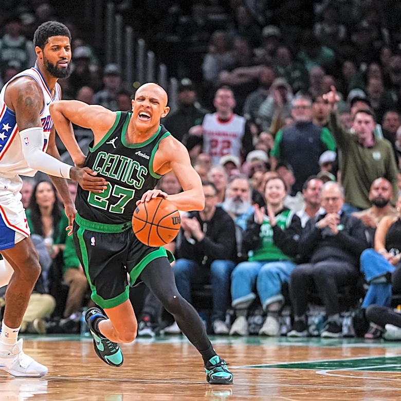 Jordan Walsh looks to Paul George to help him grow game with Boston Celtics