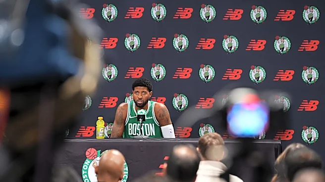 Paul George joins growing crew of Boston Celtics golf fans on the team