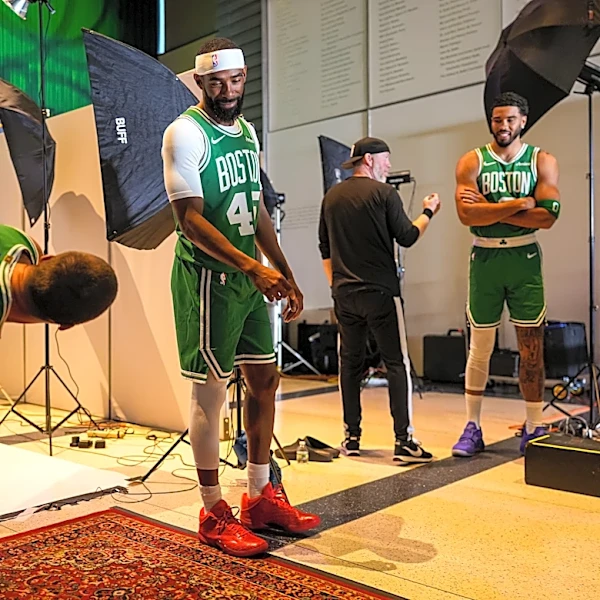 After L.A. workouts, camp, Mike Conley has high praise for Boston Celtics teammates