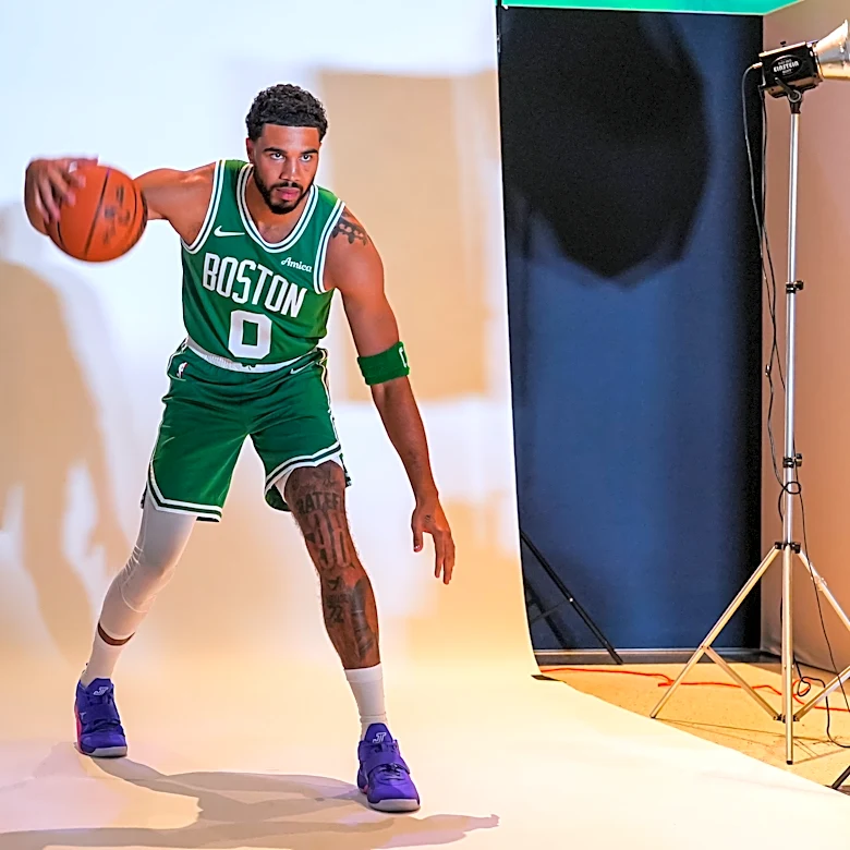 Jayson Tatum says he is more confident on the court with the Boston Celtics this season