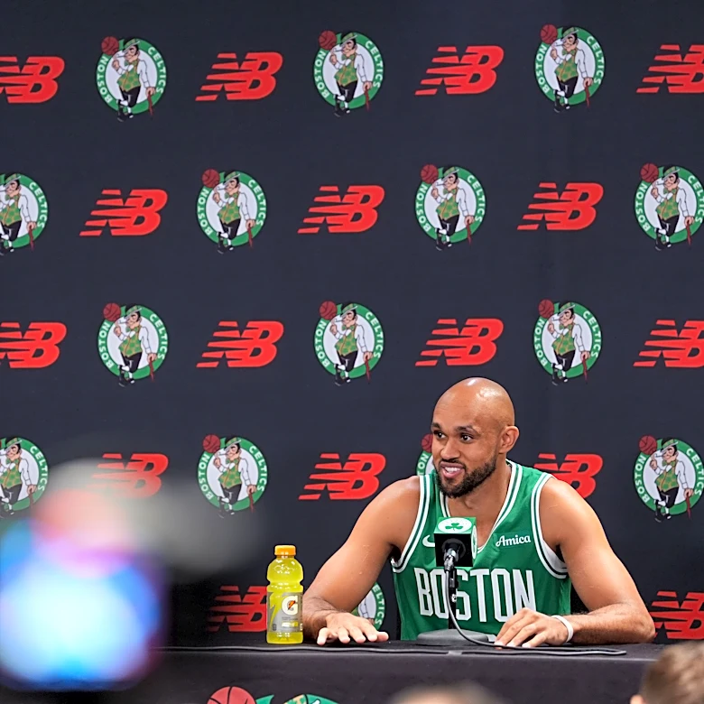 Derrick White has high hopes for his new-look Boston Celtics