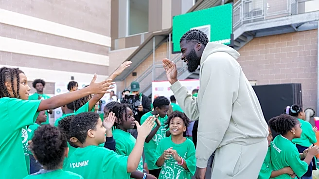 Boston Celtics, Dunkin’ unveil newly renovated Dorchester basketball court