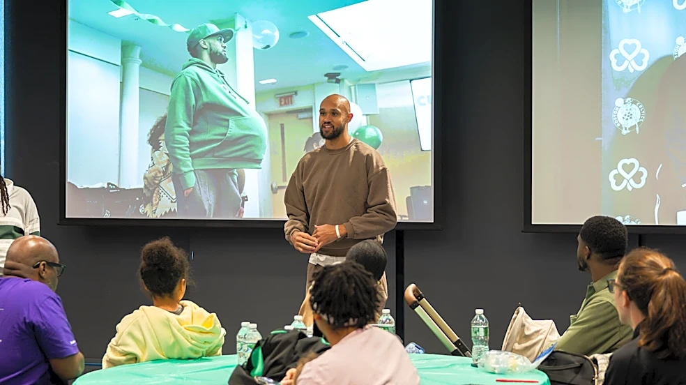 Derrick White, Boston Celtics host Curbside care event