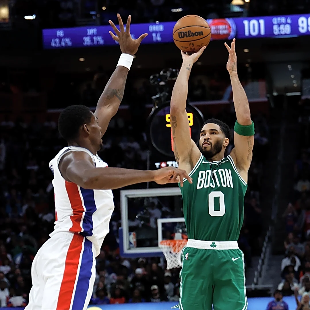 Jayson Tatum vows to do better after Celtics meltdown vs. Pistons