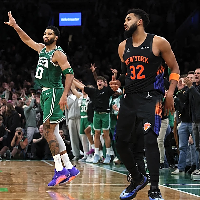 Paul George on how Jayson Tatum had all the answers vs. Knicks