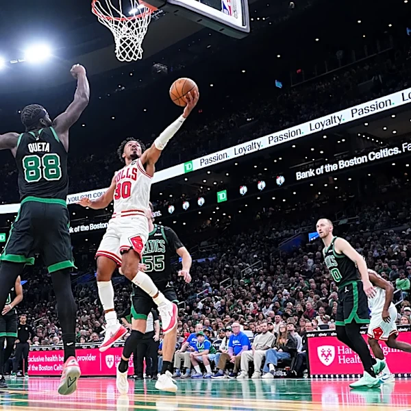 Neemias Queta on how Boston Celtics dominated paint vs. Chicago Bulls in cup play