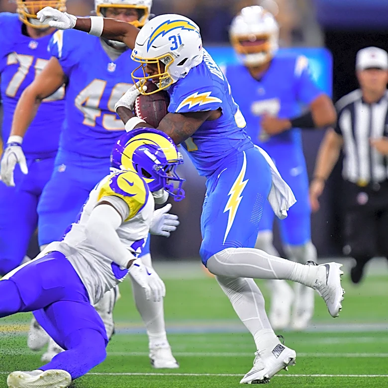 Gregory Desrosiers Jr. forces hard choices for Chargers 53-man roster