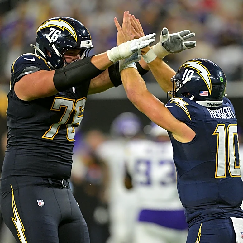 4 Chargers make ESPN's predicted top 100 players for 2026