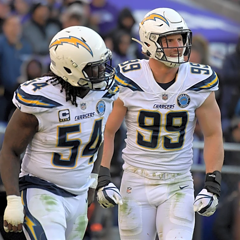 Chargers duo lands among PFF's best single-season pass-rushing tandems