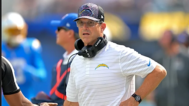 Chargers' Jim Harbaugh reveals encouraging status of offensive line