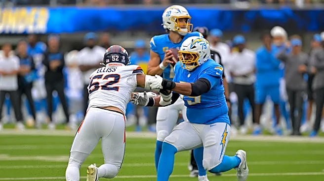 How did the Chargers' left guard platoon work out in Week 1?