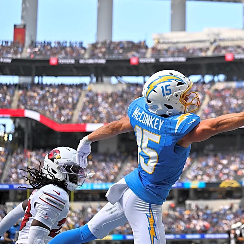 Chargers Wednesday injury report: Ladd McConkey among notable names