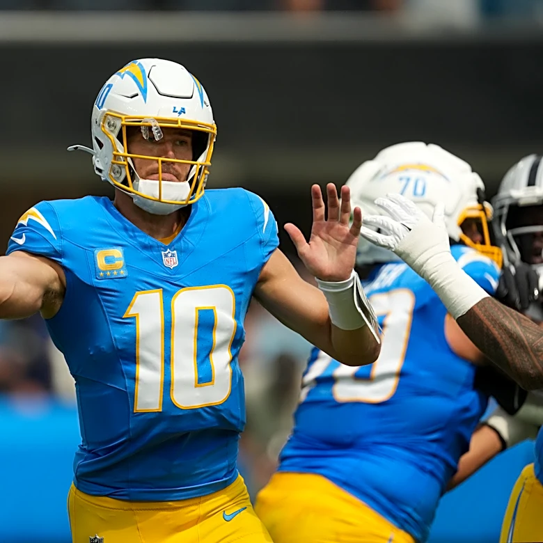Chargers' Justin Herbert finds himself in unwanted quarterback company