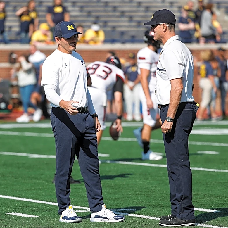 Seahawks' Mike Macdonald shares heartfelt message about Chargers' Jim Harbaugh