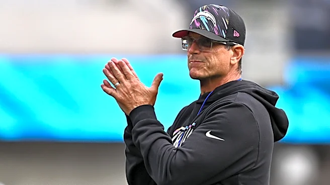Chargers’ Jim Harbaugh sends three-word message on key play leading to loss