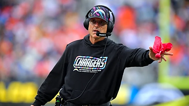 Chargers' Jim Harbaugh struggles to find answers after loss to Broncos