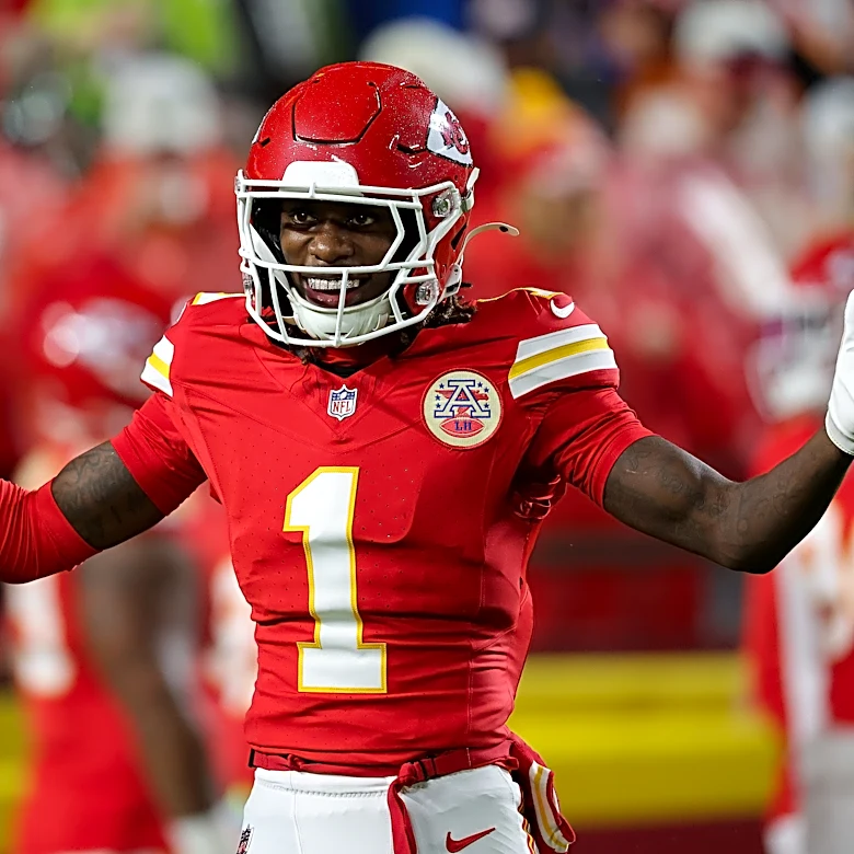 PFF tabs Chiefs WR Xavier Worthy as top fantasy football sleeper