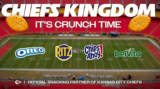 Mondelēz International named the Chiefs' official snacking partner