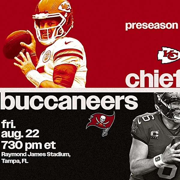 How to watch Chiefs vs Bucs: Time, TV channel for NFL preseason Week 2