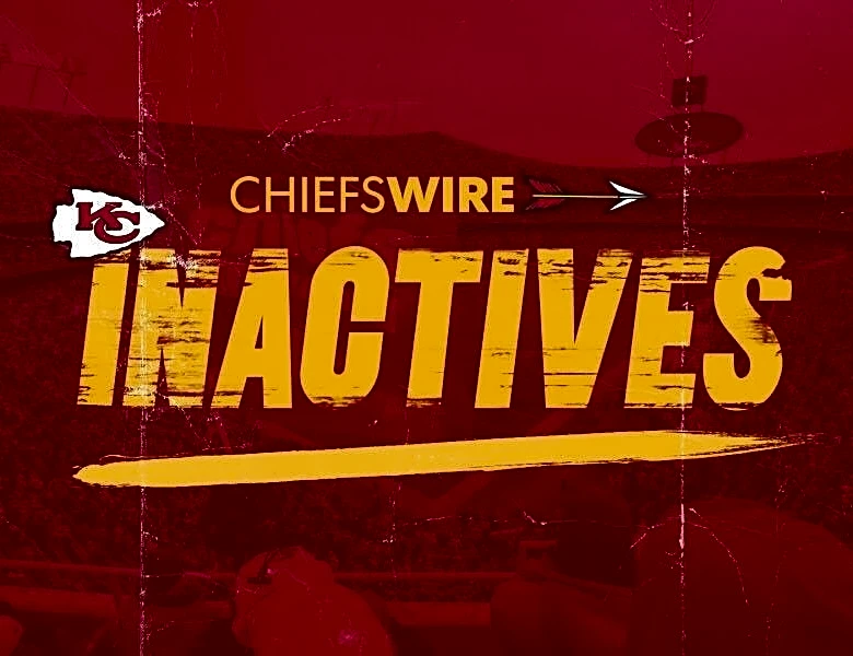 Inactive players for Chiefs vs. Buccaneers, preseason Week 2