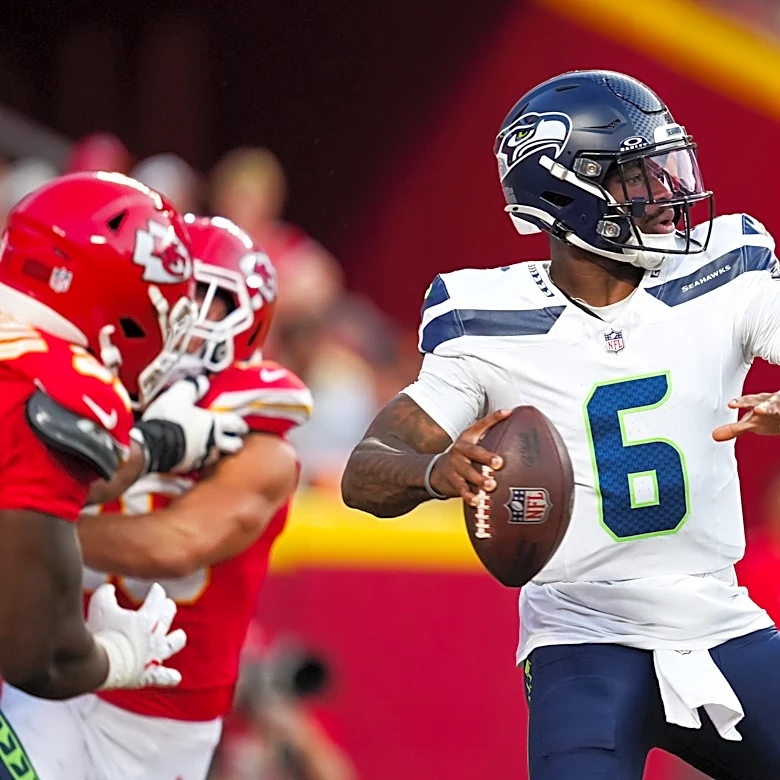 Chiefs rookie R Mason Thomas sacks Jalen Milroe in preseason finale