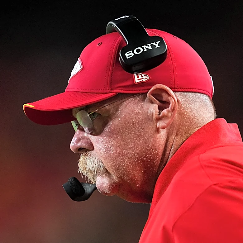 Andy Reid shares a message with the players ahead of final roster cuts