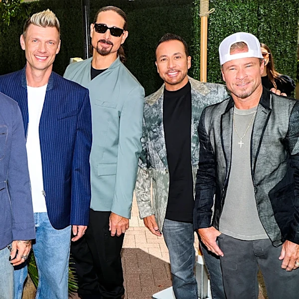 Patrick Mahomes joins the Backstreet Boys at Las Vegas residency