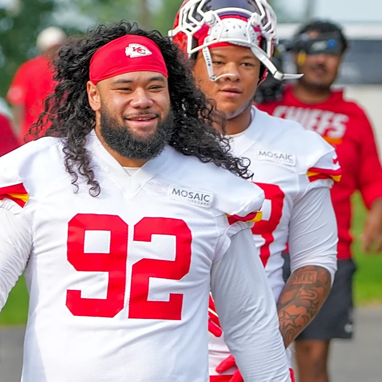 Chiefs DL Khyiris Tonga opens up about challenges at training camp