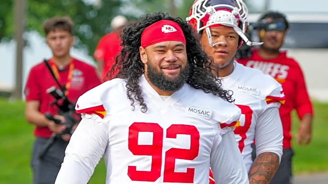 Chiefs DL Khyiris Tonga opens up about challenges at training camp