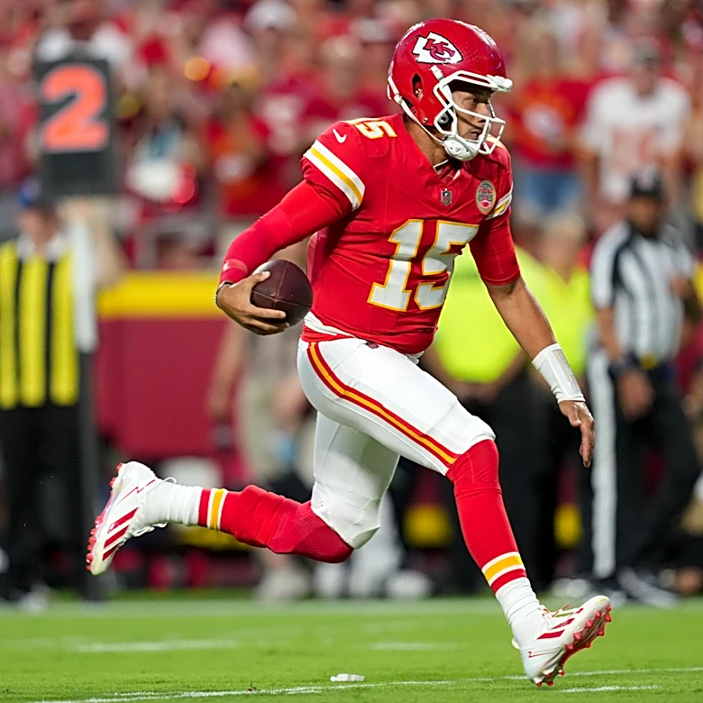 Patrick Mahomes on the running game focus throughout the Week 1 win