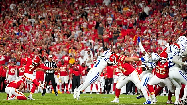 Fans, critics react to Harrison Butker's game-winning FG vs. Colts