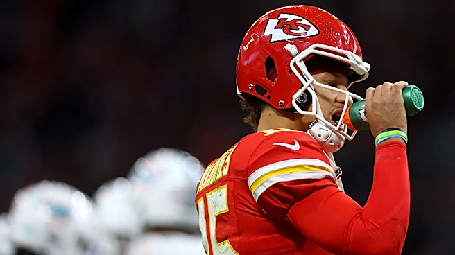 What was Patrick Mahomes drinking before Chiefs vs. Colts on 'SNF'?