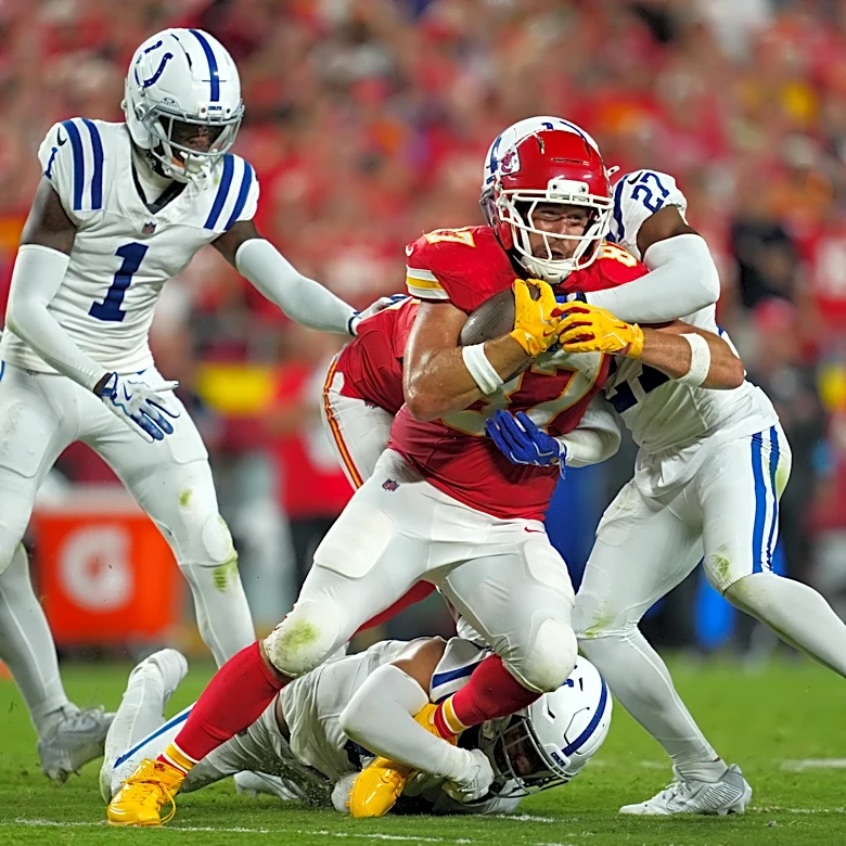 Travis Kelce leads NFL in one key stat after Week 2 win vs. Colts