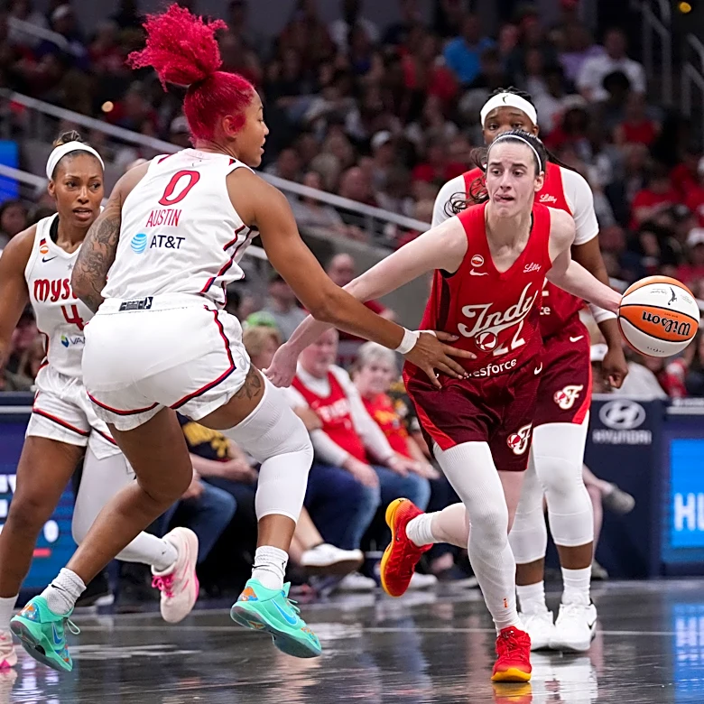 Chiefs star showcases Caitlin Clark's team-inspired signature shoes